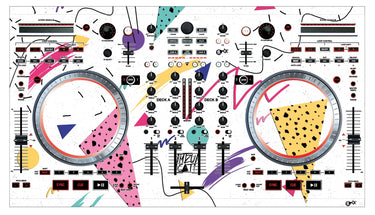 Numark NS 6 Skin Mizucat White